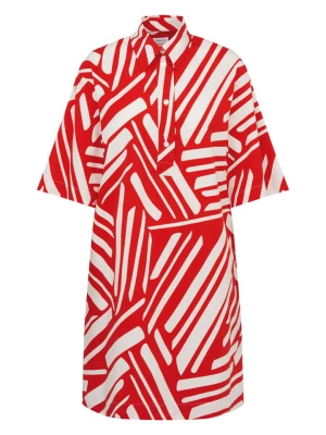 Seidensticker Sukienka w kolorze czerwono-białym rozmiar: 36