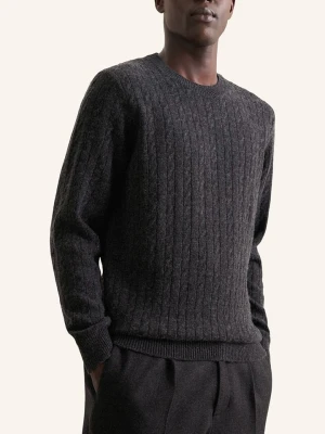 Seidensticker Sweter w kolorze antracytowym rozmiar: L