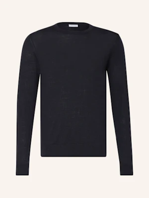Seidensticker Sweter Z Wełny Merynosowej blau