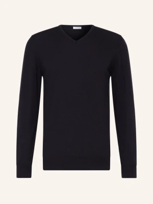 Seidensticker Sweter Z Wełny Merynosowej blau GRANATOWY