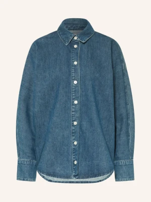 Selected Bluzka Jeansowa blau NIEBIESKI