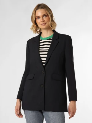 Selected Femme Blezer damski Kobiety niebieski marmurkowy,