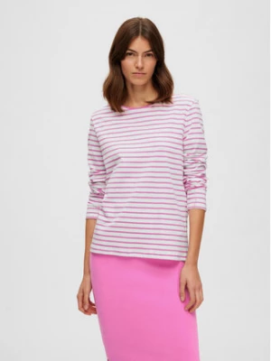 Selected Femme Bluzka Essential 16087915 Różowy Regular Fit