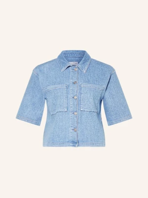Selected Femme Bluzka Jeansowa blau