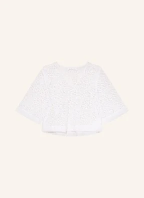Selected Femme Bluzka Z Rękawem 3/4 weiss