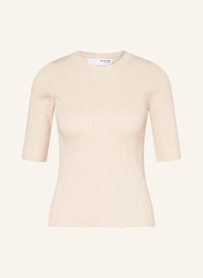 Selected Femme Dzianinowa Koszulka beige