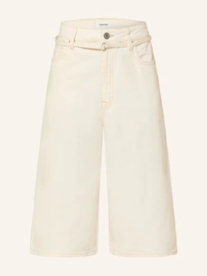 Selected Femme Dżinsowe Bermudy weiss