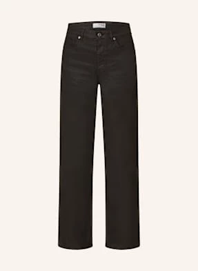 Selected Femme Jeansy Straight schwarz