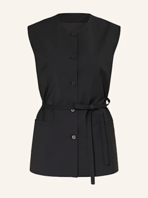 Selected Femme Kamizelka Typu Blezer schwarz