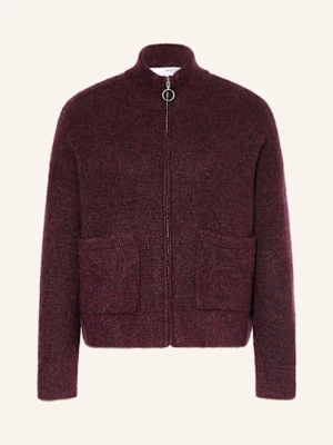 Selected Femme Kardigan Z Dodatkiem Alpaki rot