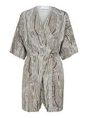 SELECTED FEMME Kombinezon w kolorze szarobrązowym rozmiar: 36