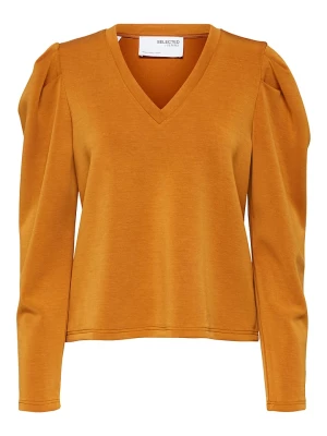 SELECTED FEMME Koszulka "Lora" w kolorze pomarańczowym rozmiar: XL