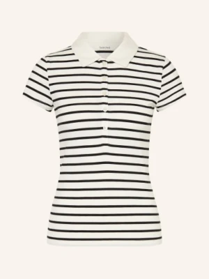 Selected Femme Koszulka Polo Z Dżerseju weiss