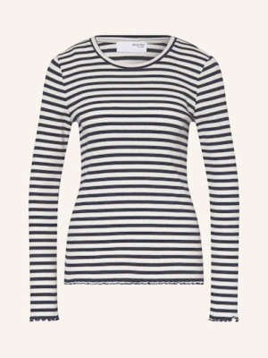 Selected Femme Koszulka Z Długim Rękawem Slfanna blau