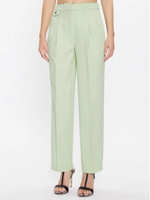 Selected Femme Spodnie materiałowe Doah 16088117 Zielony Regular Fit