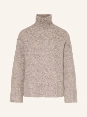 Selected Femme Sweter Z Dodatkiem Alpaki beige