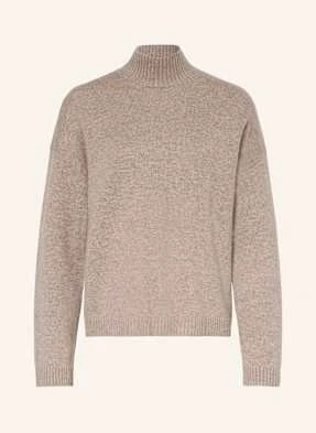 Selected Femme Sweter Z Dodatkiem Kaszmiru beige