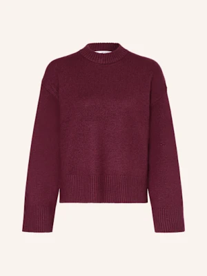 Selected Femme Sweter Z Dodatkiem Kaszmiru rot