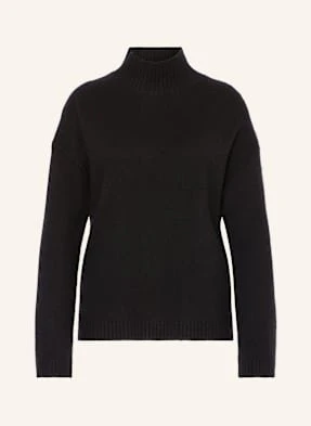 Selected Femme Sweter Z Dodatkiem Kaszmiru schwarz