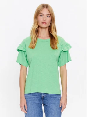 Selected Femme T-Shirt 16079837 Zielony Loose Fit