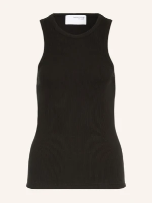 Selected Femme Top schwarz