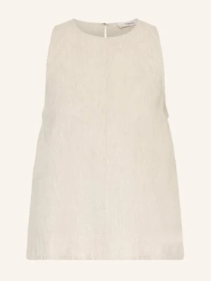 Selected Femme Bluzka Z Lnu beige