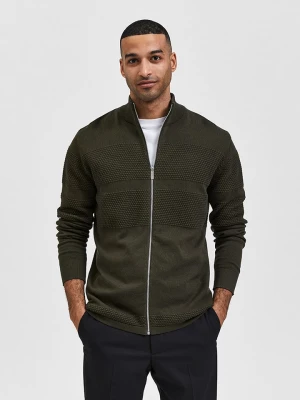 SELECTED HOMME Bluza "Maine" w kolorze khaki rozmiar: XL