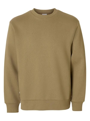 SELECTED HOMME Bluza w kolorze khaki rozmiar: L