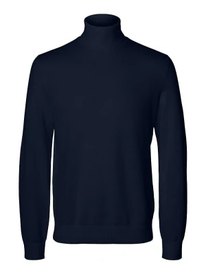 SELECTED HOMME Golf "Mora" w kolorze granatowym rozmiar: M