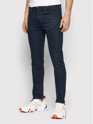 Selected Homme Jeansy Leon 16069648 Granatowy Slim Fit
