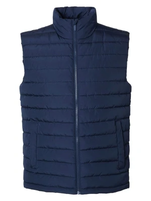 SELECTED HOMME Kamizelka pikowana w kolorze granatowym rozmiar: M