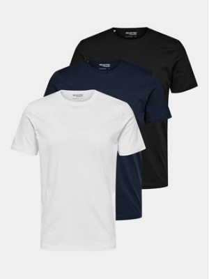 Selected Homme Komplet 3 t-shirtów 16087854 Kolorowy Regular Fit
