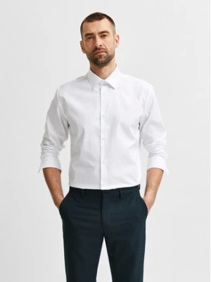 Selected Homme Koszula Ethan 16080200 Biały Slim Fit