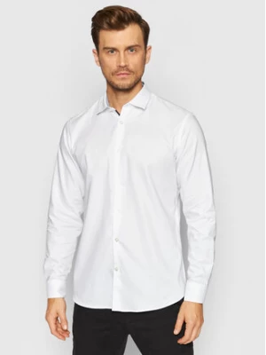 Selected Homme Koszula New Mark 16058640 Biały Slim Fit