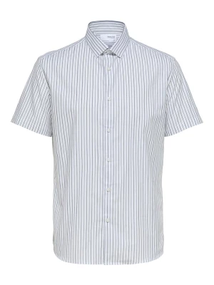 SELECTED HOMME Koszula "Pinpoint" - Slim fit - w kolorze białym rozmiar: S