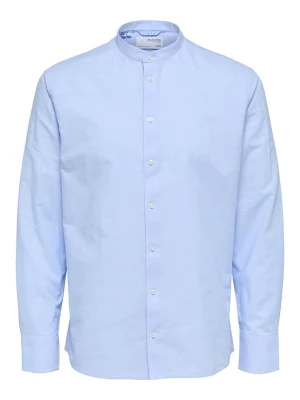 SELECTED HOMME Koszula "Regnew"- Regular fit - w kolorze błękitnym rozmiar: S