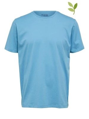 SELECTED HOMME Koszulka "Aspen" w kolorze niebieskim rozmiar: S