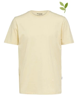 SELECTED HOMME Koszulka "Aspen" w kolorze żółtym rozmiar: L