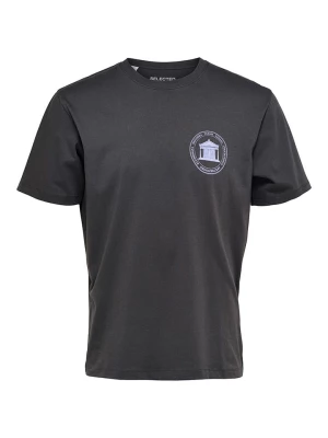 SELECTED HOMME Koszulka "Coms" w kolorze czarnym rozmiar: XL