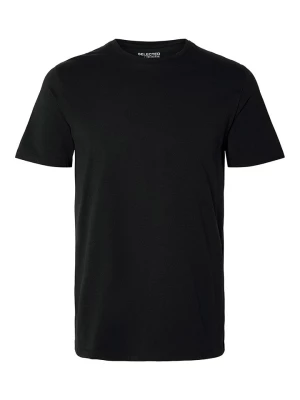 SELECTED HOMME Koszulka "Dan" w kolorze czarnym rozmiar: S