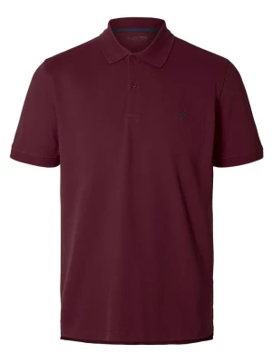 SELECTED HOMME Koszulka polo w kolorze bordowym rozmiar: L