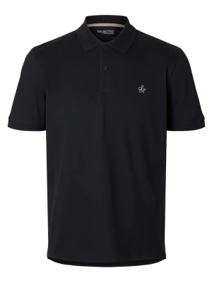 SELECTED HOMME Koszulka polo w kolorze czarnym rozmiar: M