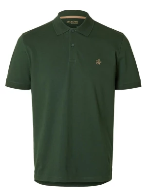 SELECTED HOMME Koszulka polo w kolorze zielonym rozmiar: XL