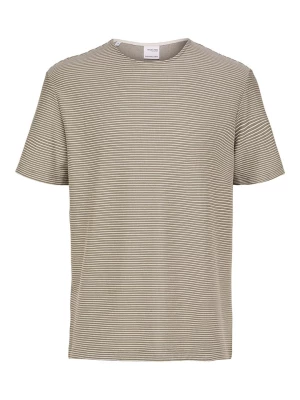 SELECTED HOMME Koszulka "Relax" w kolorze beżowym rozmiar: XL