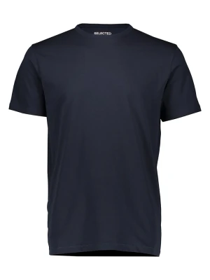SELECTED HOMME Koszulka w kolorze granatowym rozmiar: L