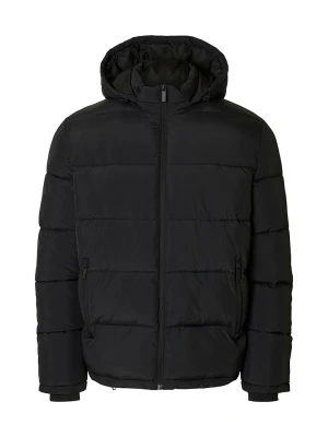SELECTED HOMME Kurtka zimowa "Cooper" w kolorze czarnym rozmiar: L