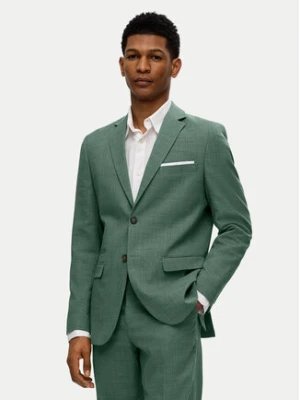 Selected Homme Marynarka 16087870 Zielony Slim Fit