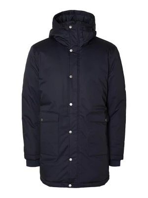 SELECTED HOMME Parka "Dan" w kolorze granatowym rozmiar: S