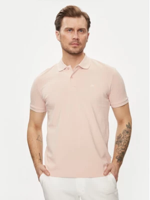 Selected Homme Polo 16087839 Różowy Regular Fit
