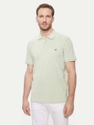 Selected Homme Polo 16087839 Zielony Regular Fit